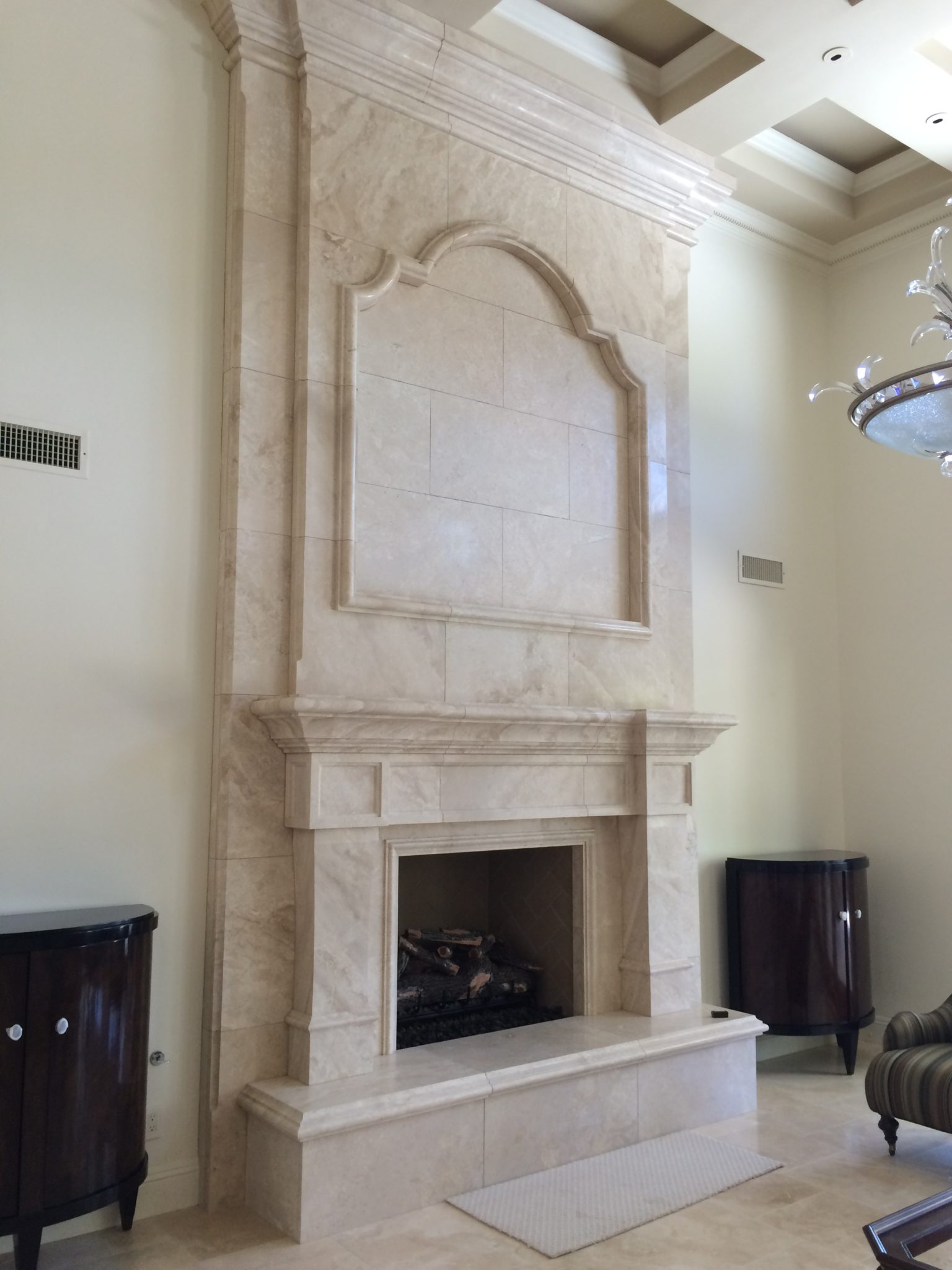 Stone Fireplaces Arizona & Utah Visionmakers